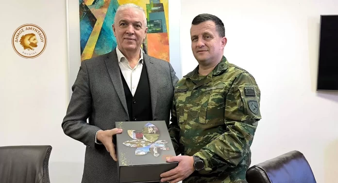 Δήμος Αμυνταίου: Εθιμοτυπική επίσκεψη του νέου Ταξίαρχου