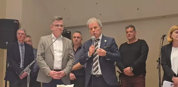 Γ. Αμανατίδης στην κοπή πίτας των υπαλλήλων ΠΔΜ: «Πιστεύουμε έμπρακτα στις ικανότητες των στελεχών μας»