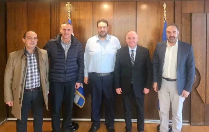 Στο Υπουργείο Εσωτερικών Σ. Παπασωτηρίου και Β. Γιαννάκης