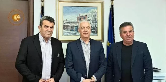 Αμύνταιο: Στο επίκεντρο η Αγροτική Ανάπτυξη – Συνάντηση του Δημάρχου Ι. Λιάση με τους Αντιπεριφερειάρχες Π. Χαρούμενο και Δ. Σαββόπουλο
