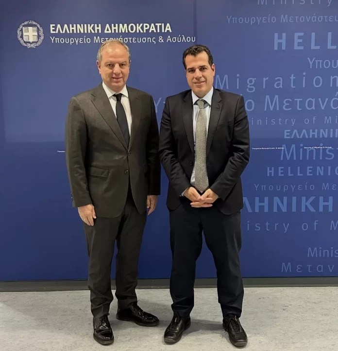 Συνάντηση Σταμενίτη με τον Υπουργό Μετανάστευσης