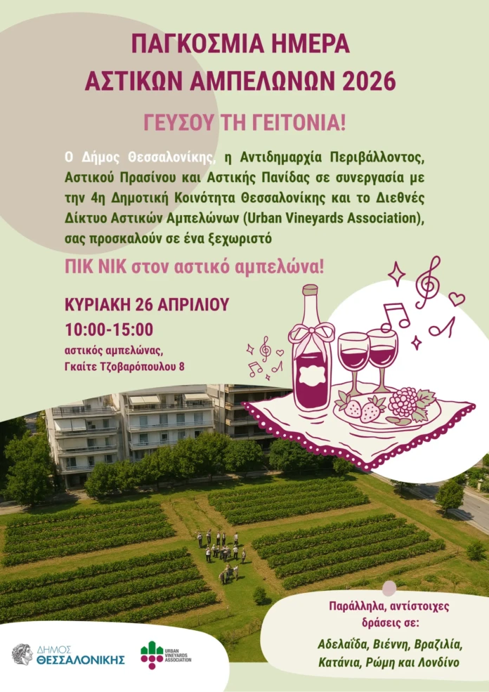 Πικ Νικ στον Αμπελώνα: Η Θεσσαλονίκη