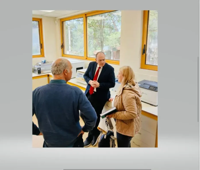 Επίσκεψη Μ. Λαζαρίδη