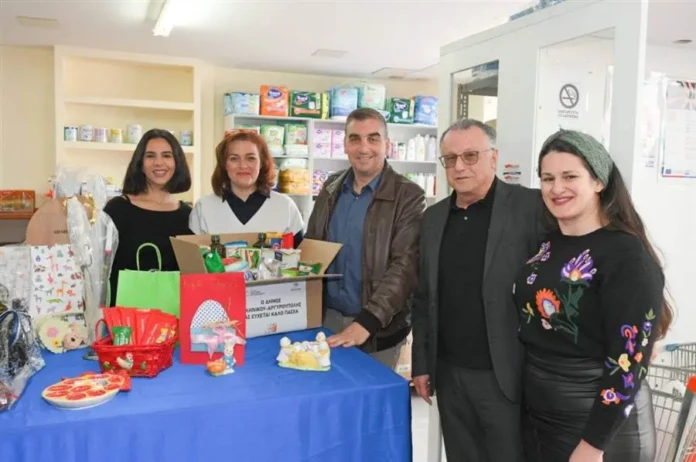 Πασχαλινό πακέτο αγάπης σε 300 οικογένειες